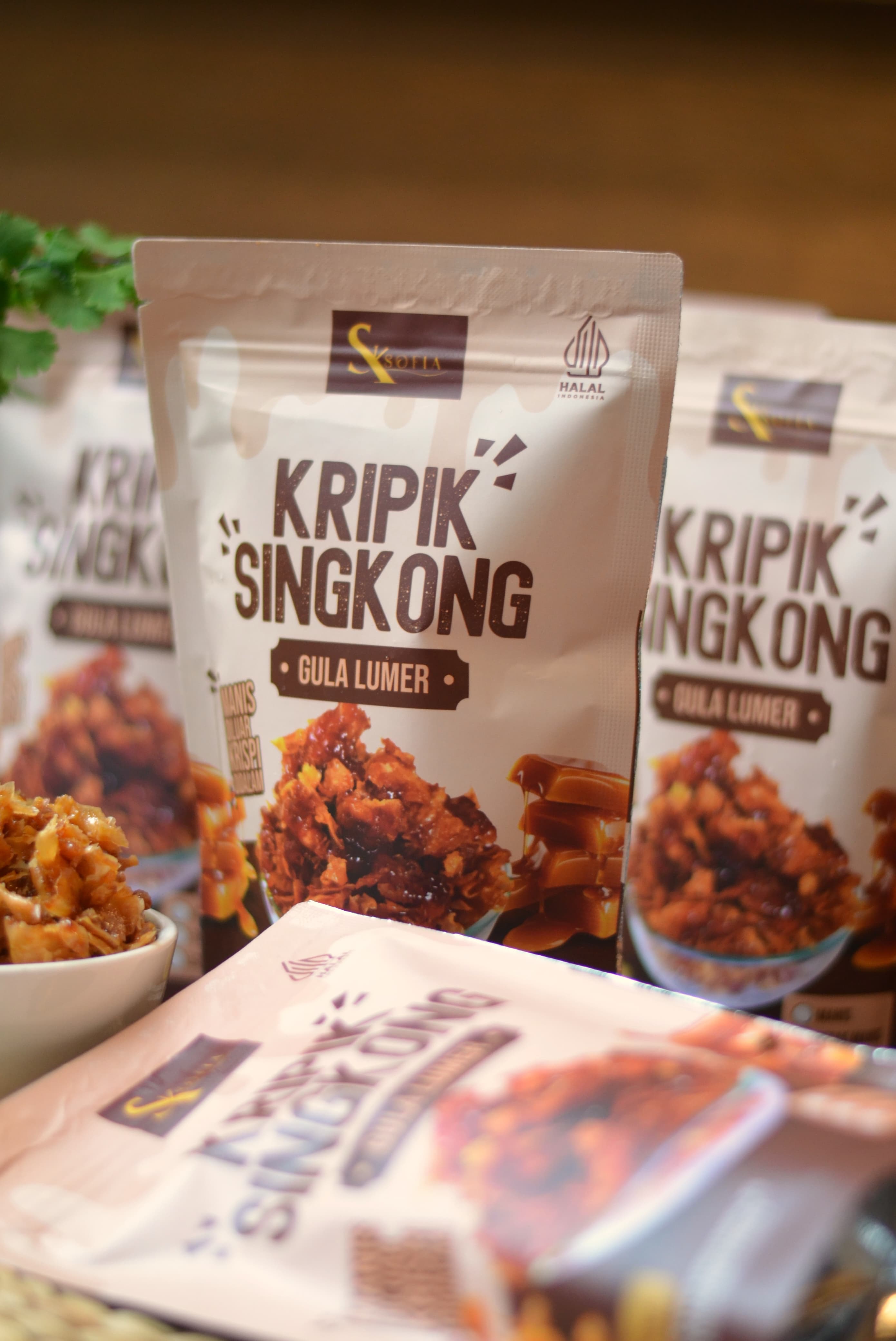 Sofia Kripik Singkong Gula Lumer
